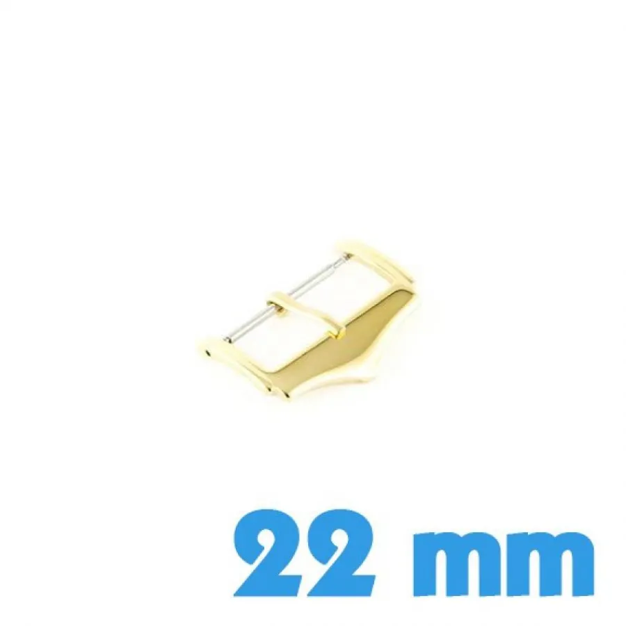 Pour Bracelet À Trous|Ardillon-Boucle Ardillon Dorée 22 mm - Fermoir