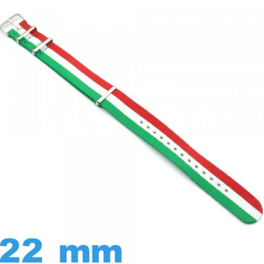 Bracelet Tissu|Bracelet Nato-Bracelet Textile 22 mm Nato montre Italie