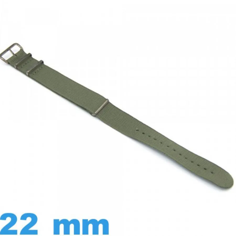 Bracelet Tissu|Bracelet Nato-Bracelet Textile pour montre 22 mm N.A.T.O