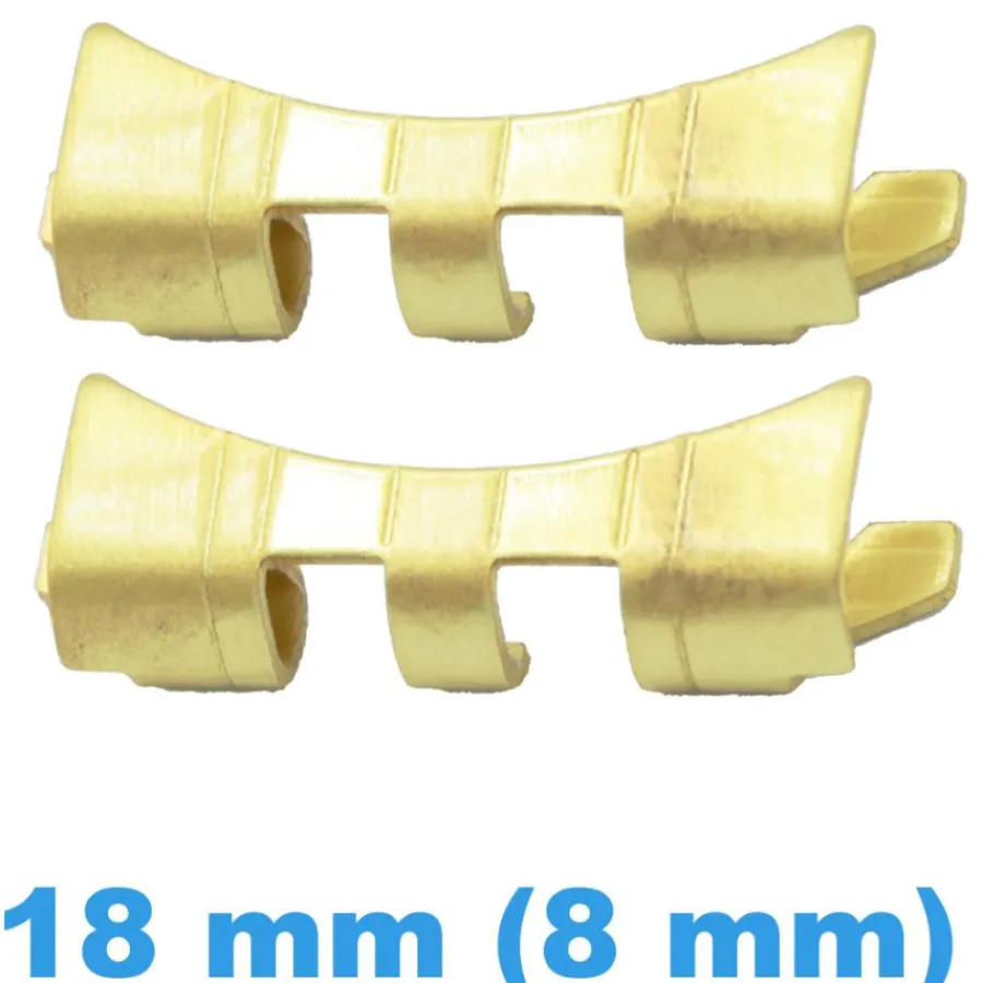 Cache Pompe-Cache Pompe Montre Doré 18 mm (8 mm) - Lot de 2