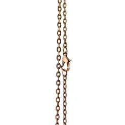 Chaîne Pour Pendentif-Chaine de pendentif tour de cou pour montre 78 cm couleur oxydé