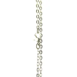 Chaîne Pour Pendentif-Chainette de cou pour pendentif montre 78 cm argenté