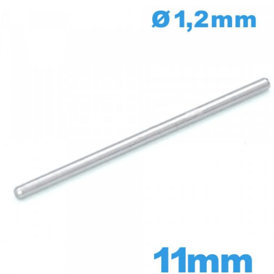 Goupille-Clavette droite taille 11 mm pour bracelet de montre