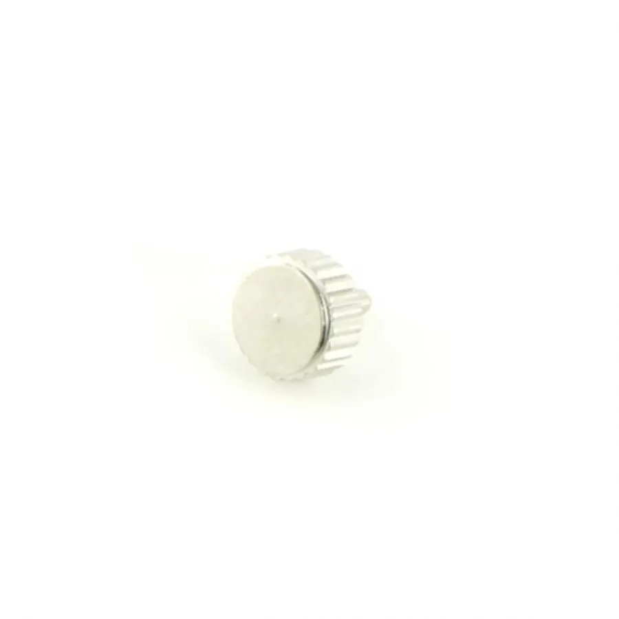 Tap 9 (0.90 Mm)-Couronne de montre 6*3*7,1*0,90 en métal argentée