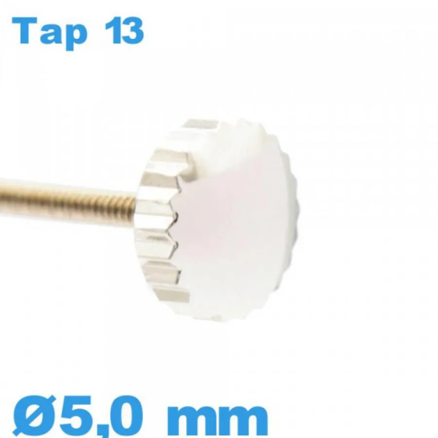 Tap 13 (1.3 Mm)-Couronne Montre / 5,0 mm - argenté TAP 13