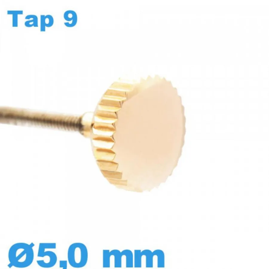 Tap 9 (0.90 Mm)-Couronne Montre - Or rose / 5,0 mm TAP 9