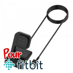 Accessoires Fitbit-Dock USB pour montre connectée FitBit Versa 3, Sense,