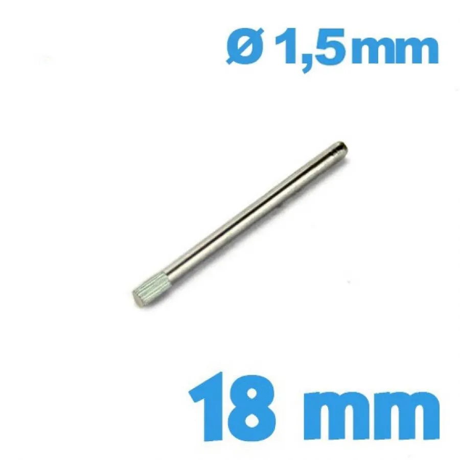 Goupille-Goupille Moletée 18 mm Acier - Diamètre 1,5 mm