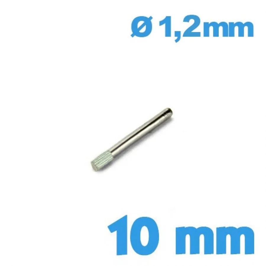 Goupille-Goupille Moletée 10 mm diamètre 1,20 mm
