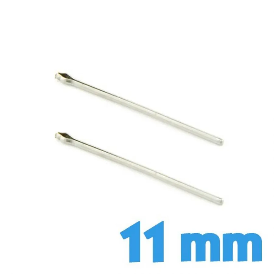 Goupille-Goupilles 11 mm vendues par 2 pour bracelet montre pas chère