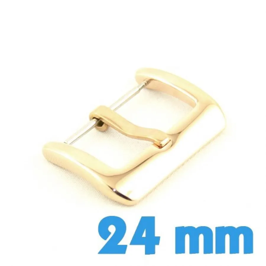 Pour Bracelet À Trous|Ardillon-Gros fermoir montre 24 mm cuivre pour bracelet