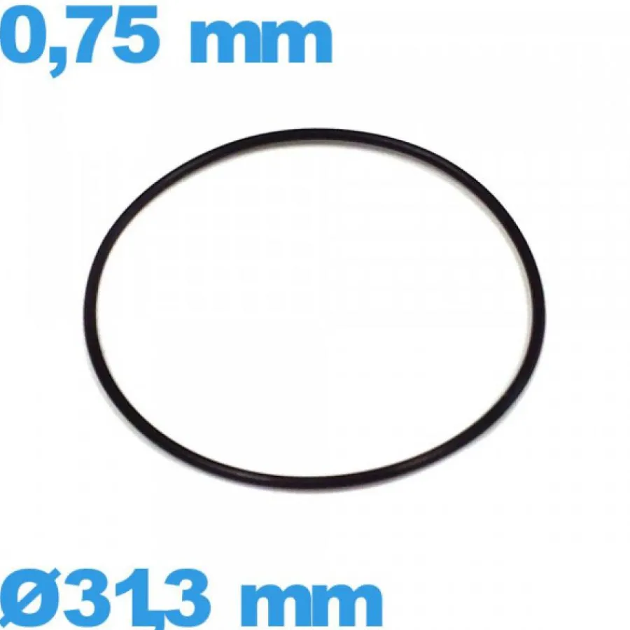 Joint De Boîtier-Joint 31,3 X 0,75 mm d'horlogerie torique  caoutchouc