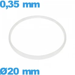 Joint De Verre|Joint De Boîtier-Joint   20 X 0,35 mm i-Ring d'horlogerie