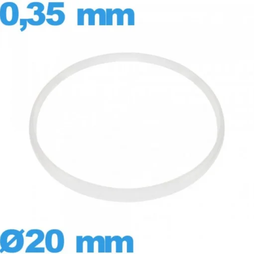 Joint De Verre|Joint De Boîtier-Joint   20 X 0,35 mm i-Ring d'horlogerie
