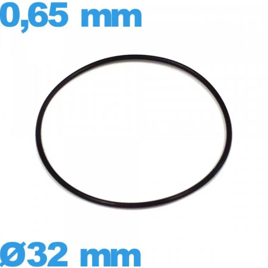 Joint De Boîtier-Joint 32 X 0,65 mm NBR de marque ISO Swiss O-ring montre