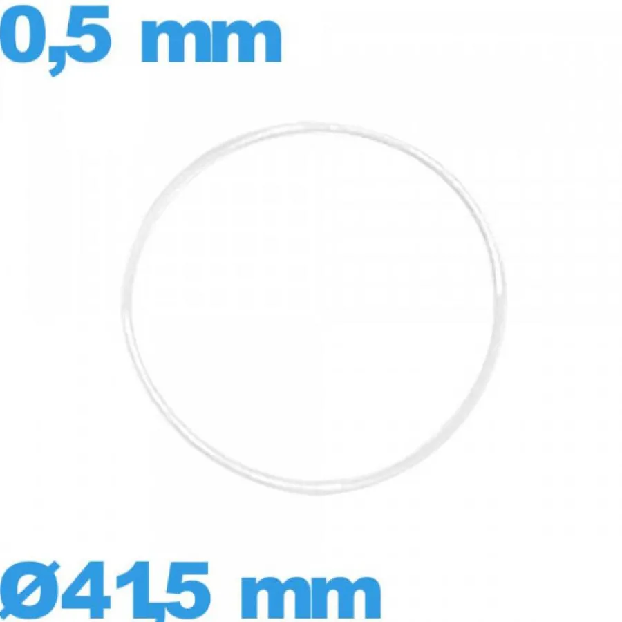 Joint De Boîtier-Joint 41,5 X 0,5 mm O-ring silicone  pour horlogerie