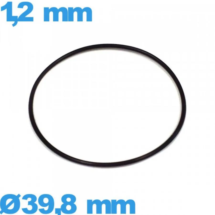 Joint De Boîtier-Joint 39,8 X 1,2 mm pour horlogerie O-ring ISO Swiss caoutchouc