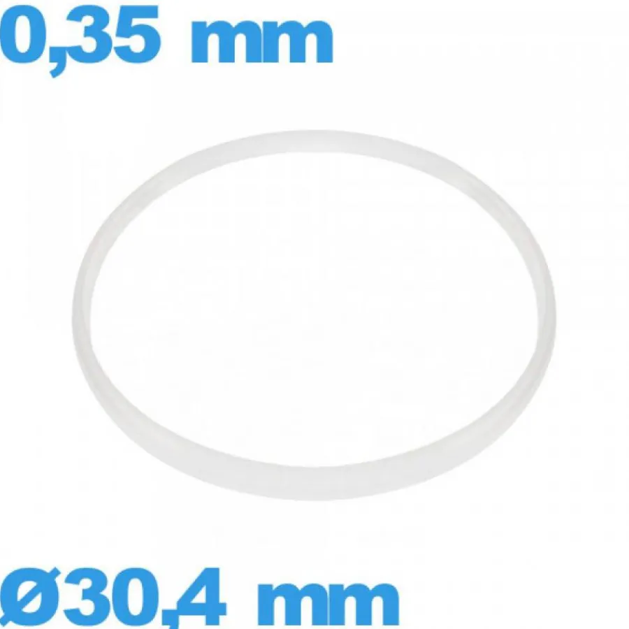 Joint De Verre|Joint De Boîtier-Joint 30,4 X 0,35 mm pour horlogerie de marque Sternkreuz Cylindrique pas cher