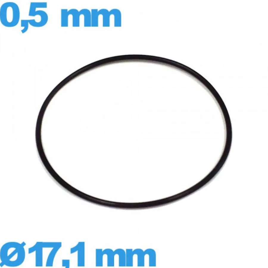 Joint De Boîtier-Joint 17,1 X 0,5 mm pour montre O-ring  nitrile de marque ISO Swiss