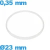 Joint De Verre|Joint De Boîtier-Joint  23 X 0,35 mm  verre montre