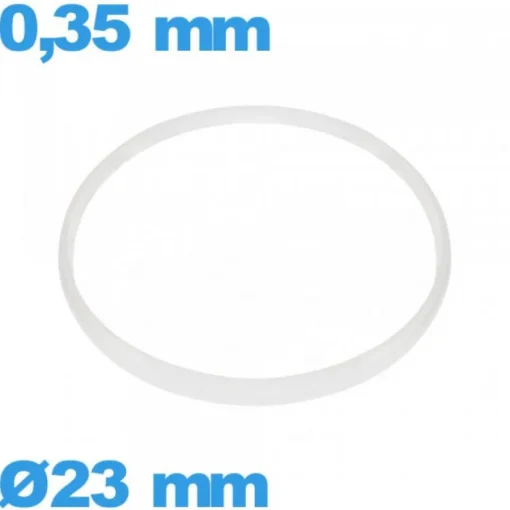 Joint De Verre|Joint De Boîtier-Joint  23 X 0,35 mm  verre montre