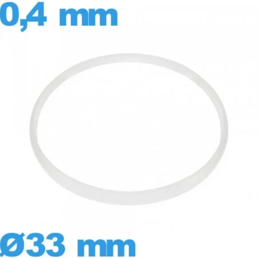 Joint De Verre|Joint De Boîtier-Joint  de montre  - 33 X 0,4 mm