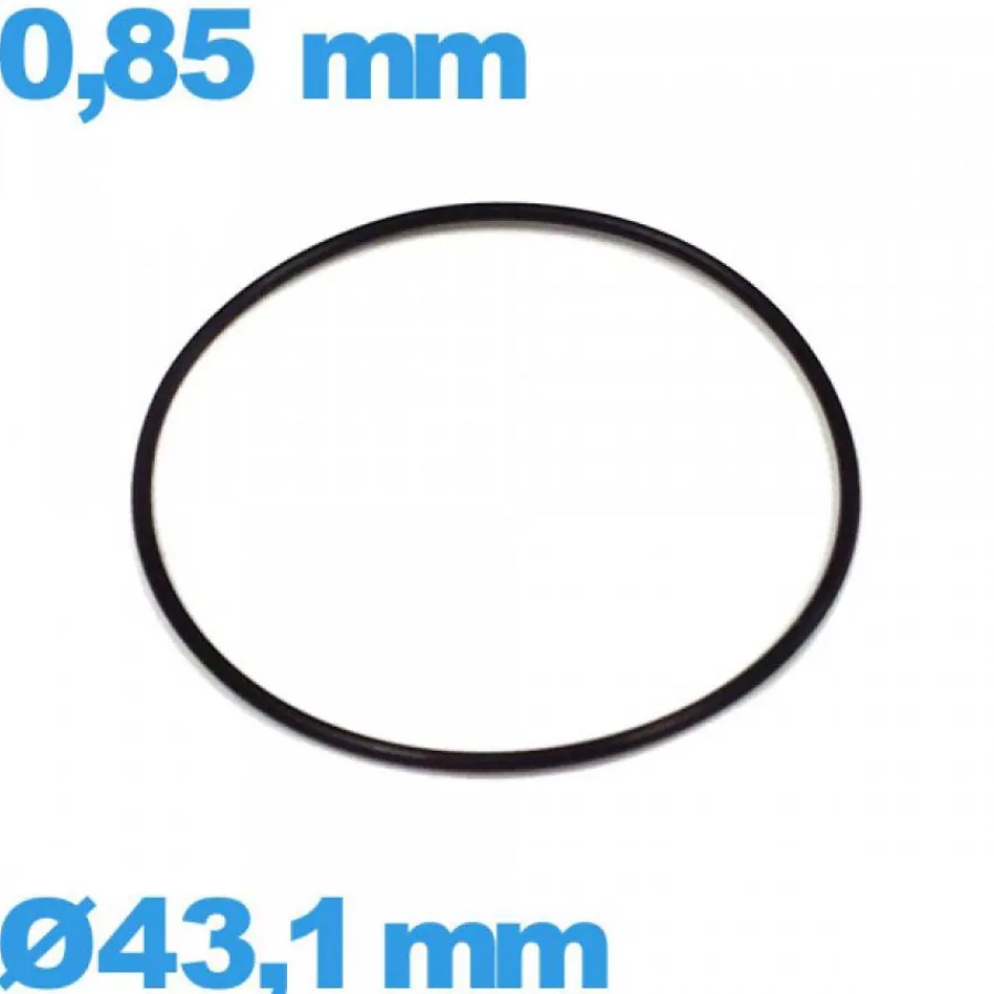 Joint De Boîtier-Joint de montre  43,1 X 0,85 mm étanchéité nitrile pas cher torique