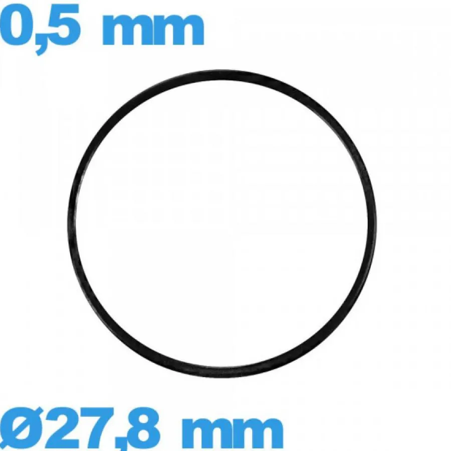 Joint De Boîtier-Joint de montre plat étanchéité 27,8 X 0,5 mm
