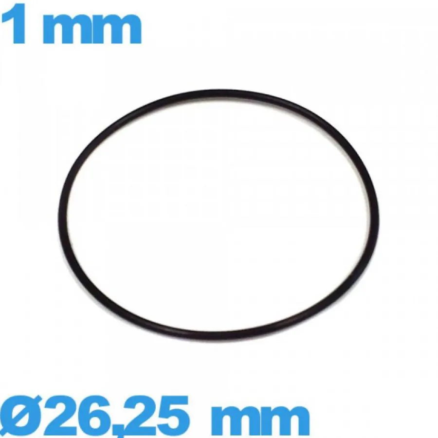 Joint De Boîtier-Joint de montre torique  étanchéité 26,25 X 1 mm nitrile