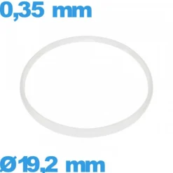 Joint De Verre|Joint De Boîtier-Joint d'horlogerie  19,2 X 0,35 mm Hytrel blanc i-Ring  pas cher