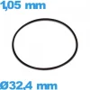 Joint De Boîtier-Joint horlogerie O-ring de marque ISO Swiss étanchéité 32,4 X 1,05 mm  NBR pas cher
