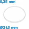 Joint De Verre|Joint De Boîtier-Joint  Hytrel 21,5 X 0,35 mm  de marque Sternkreuz de montre pas cher