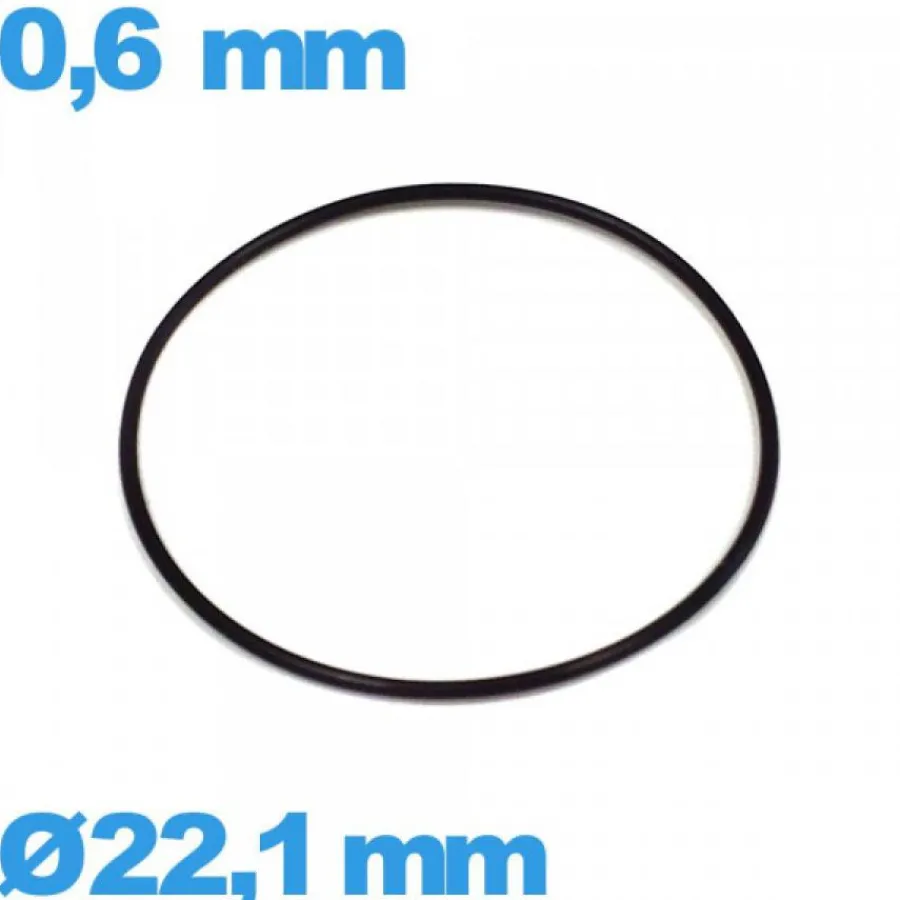 Joint De Boîtier-Joint nitrile  pour horlogerie de marque ISO Swiss 22,1 X 0,6 mm O-ring  étanchéité