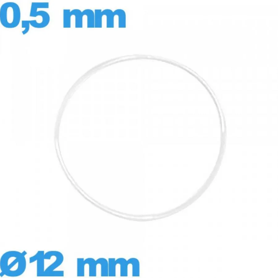 Joint De Boîtier-Joint pas cher d'horlogerie torique 12 X 0,5 mm   étanchéité silicone