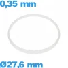 Joint De Verre|Joint De Boîtier-Joint  pas cher pour horlogerie Sternkreuz 27,6 X 0,35 mm