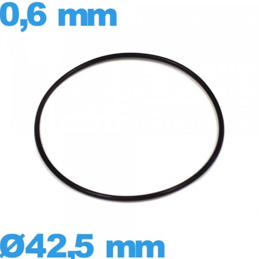 Joint De Boîtier-Joint pour horlogerie de marque ISO Swiss 42,5 X 0,6 mm étanchéité   O-ring