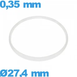 Joint De Verre|Joint De Boîtier-Joint pour montre 27,4 X 0,35 mm blanc