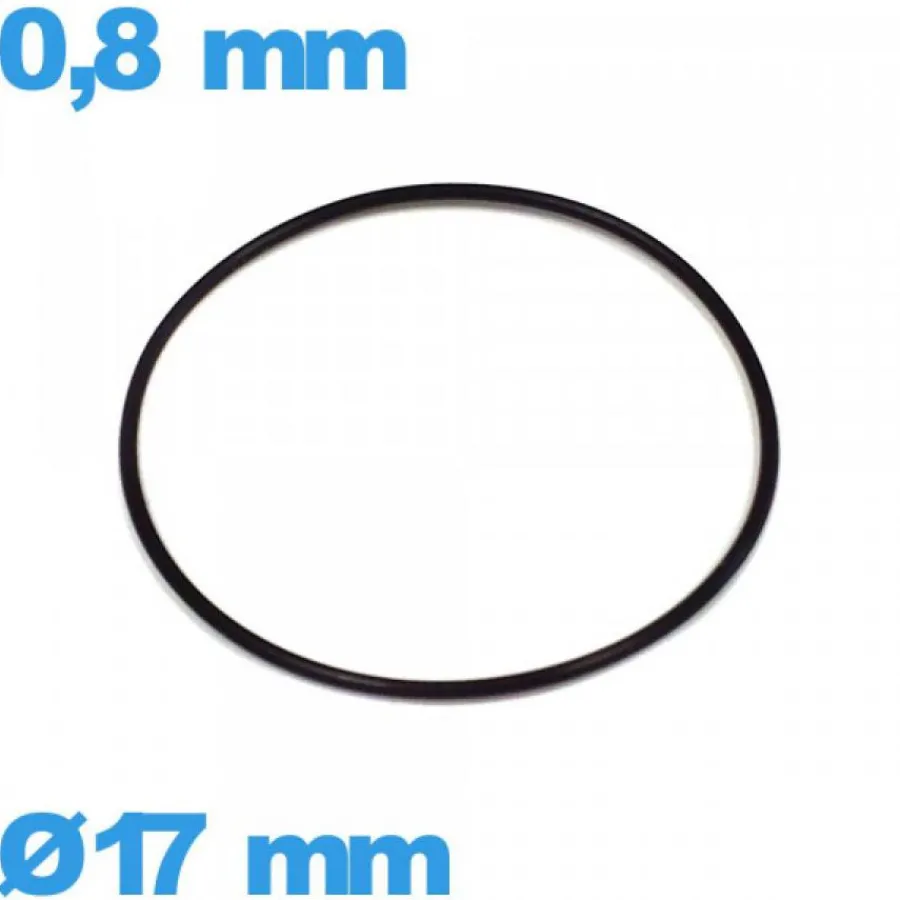 Joint De Boîtier-Joint étanchéité pour montre  nitrile  O-ring 17 X 0,8 mm