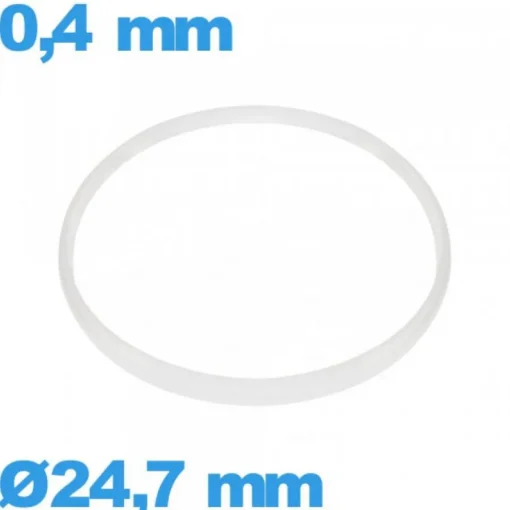 Joint De Verre|Joint De Boîtier-Joint verre d'horlogerie de marque Sternkreuz 24,7 X 0,4 mm   i-Ring