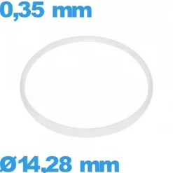 Joint De Verre|Joint De Boîtier-Joint    verre pour montre - 14,28 X 0,35 mm