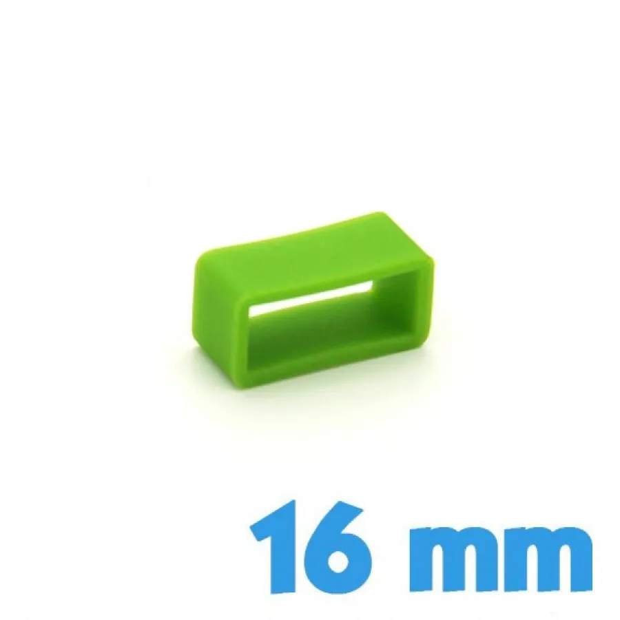 Passant Silicone-Loop Vert clair 16 mm de montre pas cher