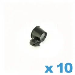 Loupe Monoculaire Simple-Loupe grossissante 10X avec LED
