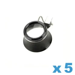 Loupe Monoculaire Simple|Loupe Clip-Loupe Horloger pour Réparation Montre x 5