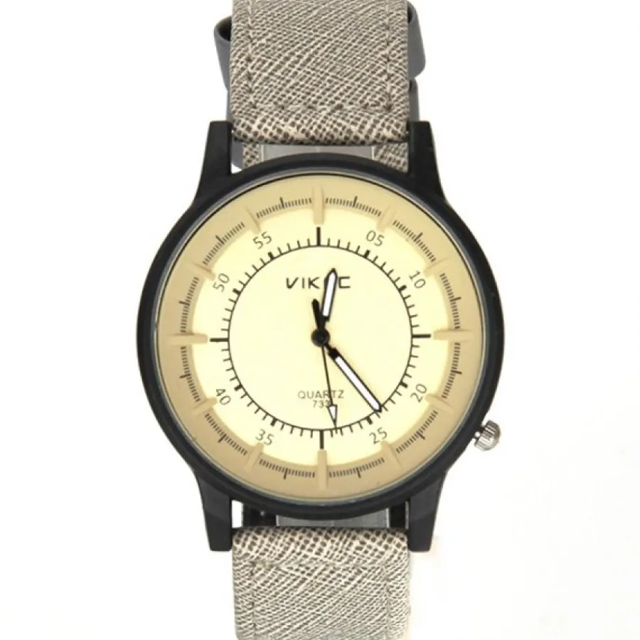 Montre Homme-Montre homme urbain bracelet désert cuir