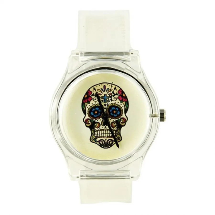 Montre Ado Et Enfant|Montre Homme-Montre tatouage fête des morts marque WILLIS