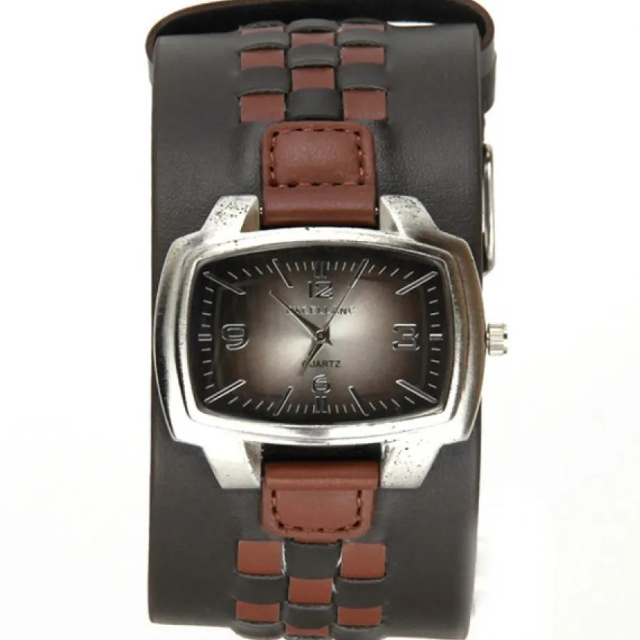 Montre Homme|Montre Femme-Montre tressé Excellanc bracelet de force