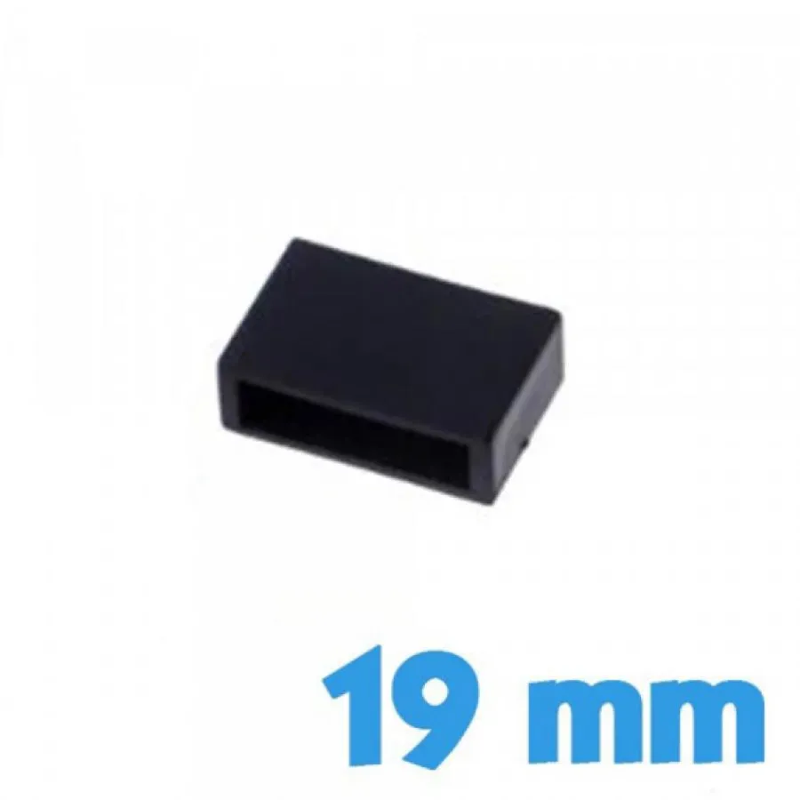 Passant Silicone-Passant pour Montre Garmin Vivofit Silicone Noir