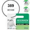 Seizaiken (seiko)-Pile montre 389 1,55 V Seiko oxyde d'argent