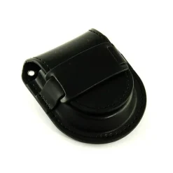 Pochette Montre À Gousset-Pochette en cuir PU noir - Ceinture 48 mm