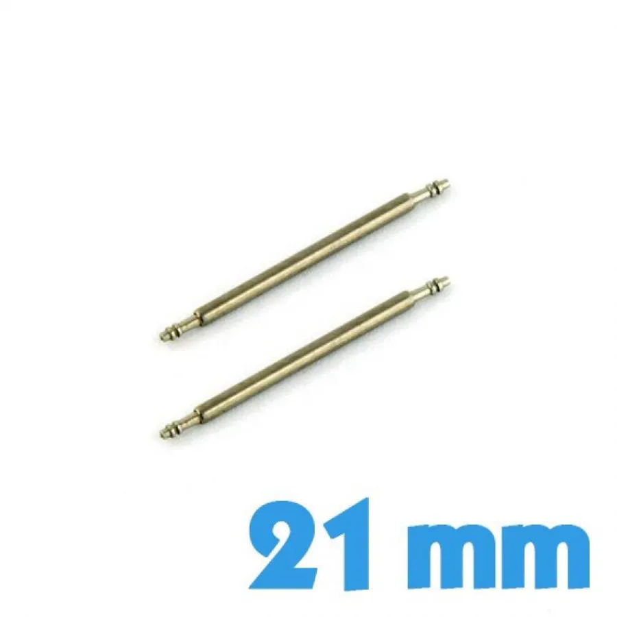Pompe-Pompe montre par 2 - 21 mm pas chère pour bracelet